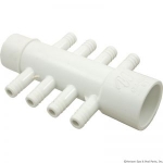 Manifold 1" W/(8)3/8" Barbs